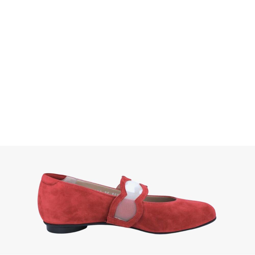 NEW BEAUTIFEEL women's mimosa sandal in red washed